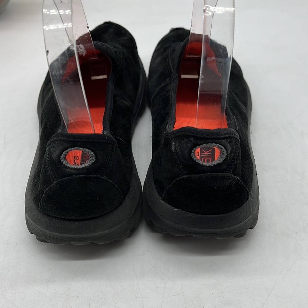 Skechers Black Suede Slip On Loafers Memory Foam Footbed Size 8. BLO2898F - Picture 4 of 8